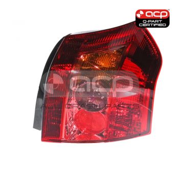 Red Tail Lamp Drivers Side Certified Suits Toyota Corolla ZZE122R 2004 to 2007