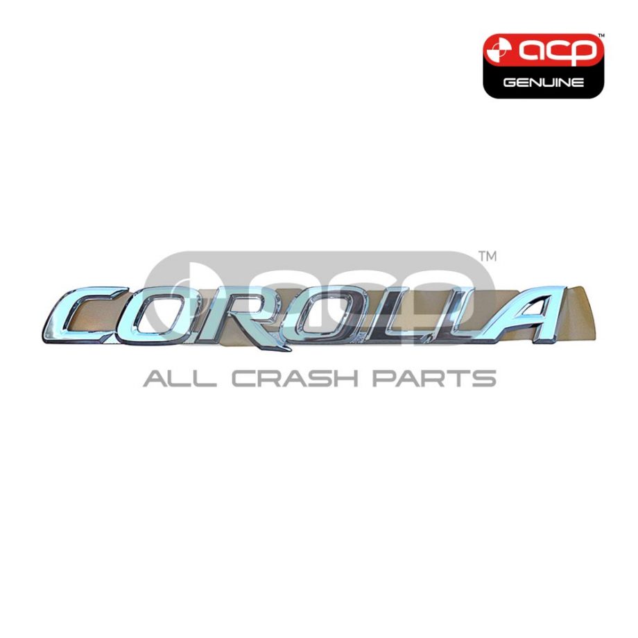 Tail Gate Emblem Genuine suits Toyota Corolla