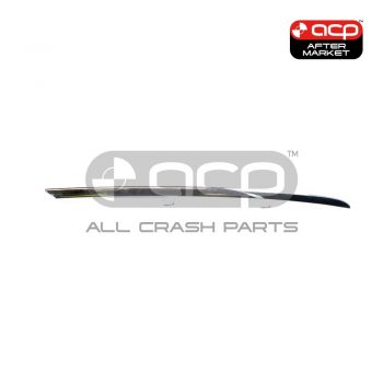 Chrome Upper Grille Mould Driver Side Aftermarket suits Toyota Corolla Sedan 4/2010 to 12/2013