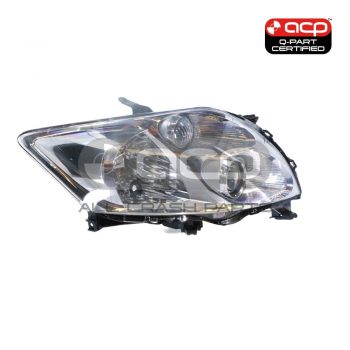 Head Lamp Drivers Side Certified Suits Toyota Corolla ZRE152R 2007 to 2009