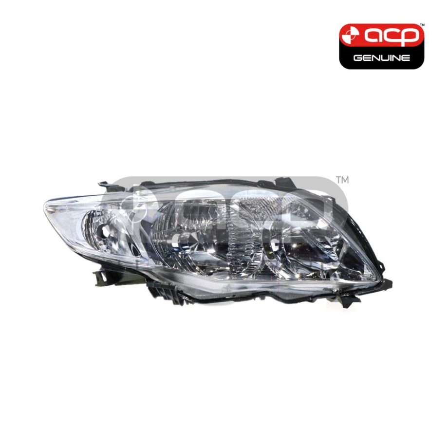 Xenon Head Lamp Drivers Side Genuine Suits Toyota Corolla ZRE152R 2007 to 2010