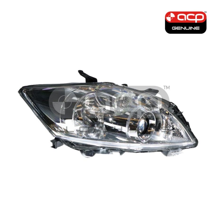 Halogen Head Lamp Drivers Side Genuine Suits Toyota Corolla ZRE152R 2009 to 2012
