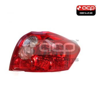 Tail Lamp Drivers Side Genuine Suits Toyota Corolla ZRE152R Hatch 3/2007 to 10/2009