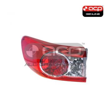 Tail Lamp Passenger Side Genuine suits Toyota Corolla ZRE152R Sedan 4/2010 to 12/2013