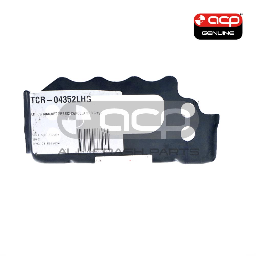 Front Bar Bracket Passenger Side Genuine Suits Toyota Corolla ZRE182R 2015 to 2018