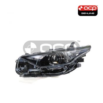 Xenon Electric Adjust Head Lamp Passenger Side Genuine Suits Toyota Corolla ZRE182R 2015 to 2018