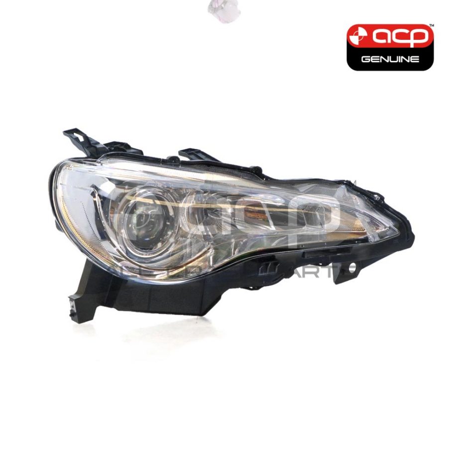 Halogen Head Lamp Drivers Side Genuine Suits Toyota 86 ZN6R 2012 to 2016