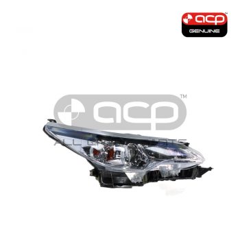 Halogen Head Lamp Drivers Side Genuine Suits Toyota Fortuner GX GUN156R 2015 to 2021