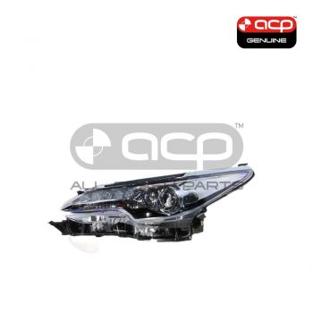 LED Head Lamp Passenger Side Genuine Suits Toyota Fortuner Crusade GUN156R 2015 to 2021