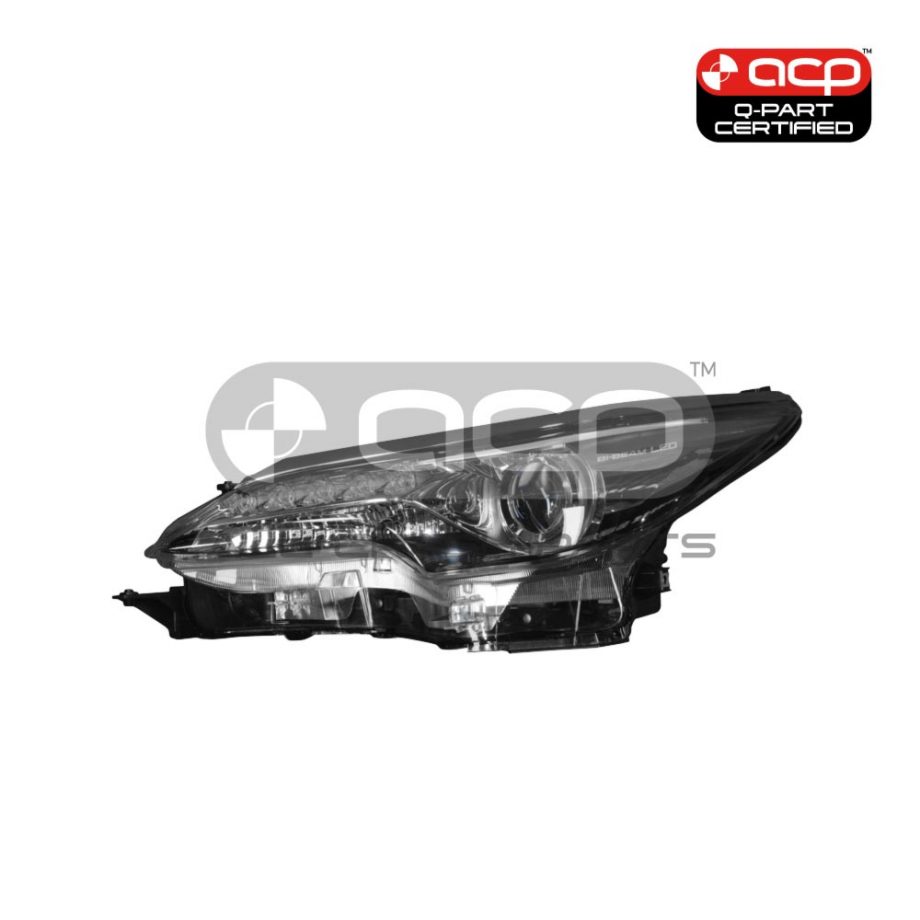LED Head Lamp Passenger Side Certified Suits Toyota Fortuner Crusade GUN156R 2015 to 2021