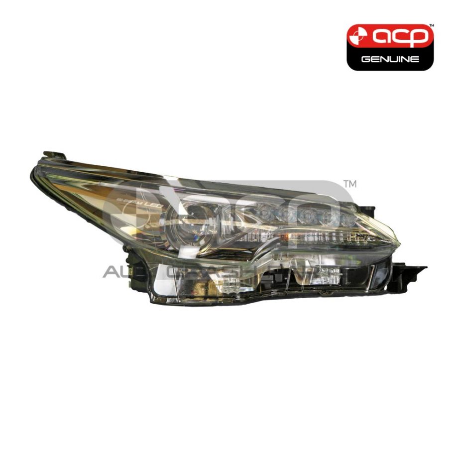 LED Head Lamp Drivers Side Genuine Suits Toyota Fortuner Crusade GUN156R 2015 to 2021
