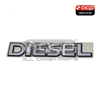 Grille Emblem "Diesel" Genuine Suits Toyota Hiace 8/1989 to 8/1993