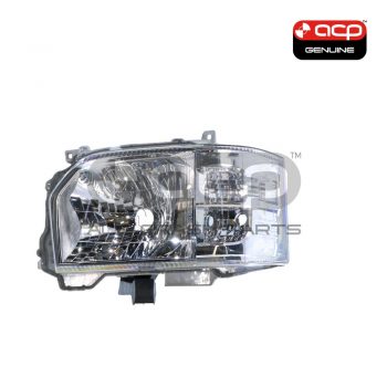Halogen Head Lamp Passenger Side Genuine Suits Toyota Hiace SLWB 2013 to 2019