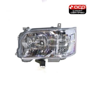 Halogen Head Lamp Passenger Side Certified Suits Toyota Hiace SLWB 2013 to 2019