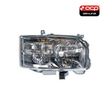 Halogen Head Lamp Drivers Side Genuine Suits Toyota Hiace SLWB 2013 to 2019