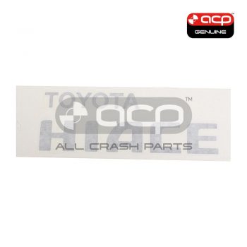Tail Gate Emblem Genuine suits Toyota Hiace