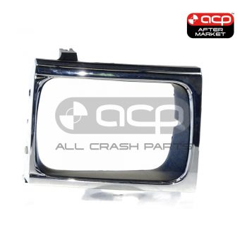 Headlamp Rim Drivers Side Aftermarket Suits Toyota Hilux RN105 RN110 YN106 LN106 LN107  1988 to 1997