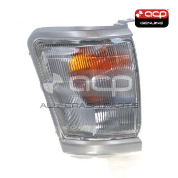 Silver Front Park / Indicator Lamp Drivers Side Genuine suits Toyota Hilux 140/150/160/170 Series 1997 to 2001
