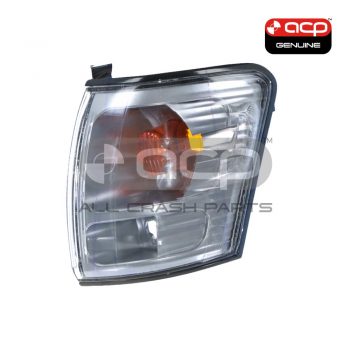 Silver Front Park / Indicator Lamp Passenger Side Genuine suits Toyota Hilux (Japan Built)