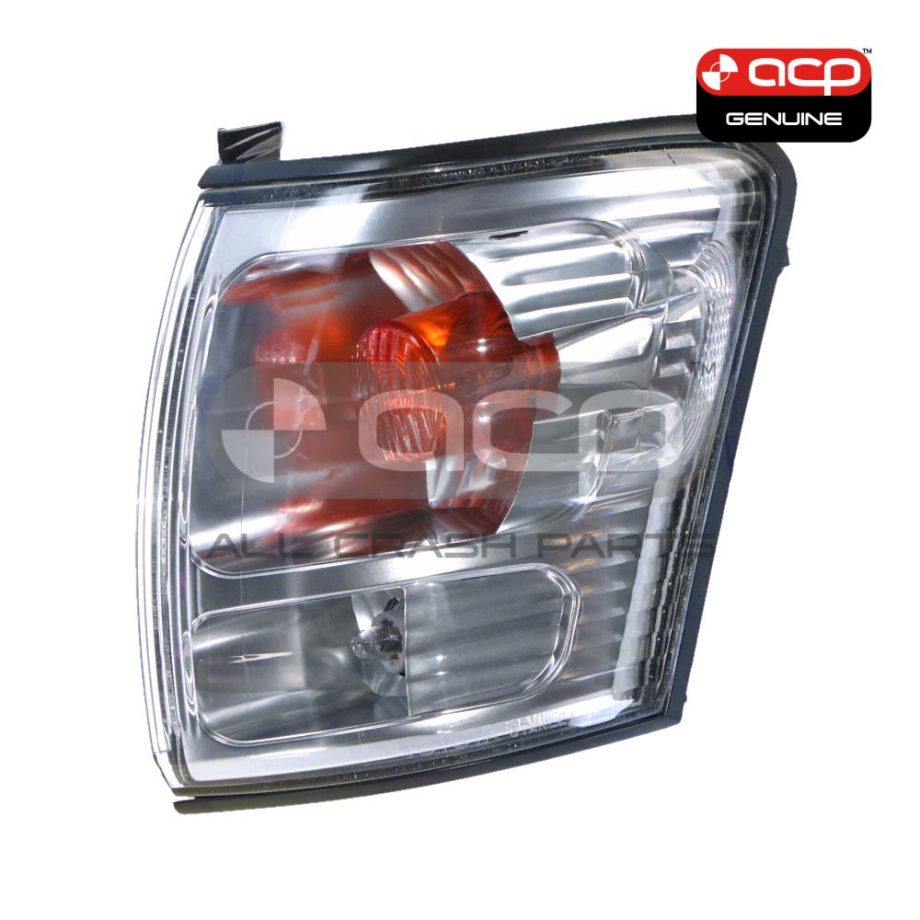 Chrome Front Park / Indicator Lamp Passenger Side Genuine suits Toyota Hilux SR5 140/160/170 Series 2001 to 2005 (Thailand Built)