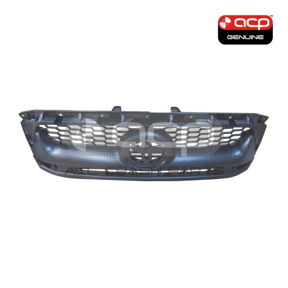 Black Grille Genuine suits Toyota Hilux SR 8/2008 to 7/2011
