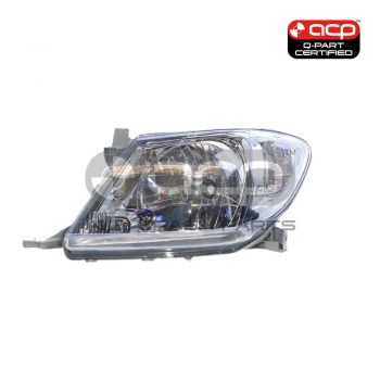 Head Lamp Passenger Side Certified suits Toyota Hilux 2008 to 2011