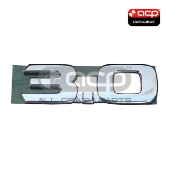 Emblem Genuine "3.0" suits Toyota Hilux 2005 to 2011