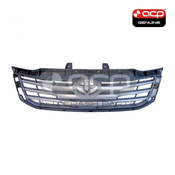 Black Grille Genuine suits Toyota Hilux 7/2011 to 4/2015