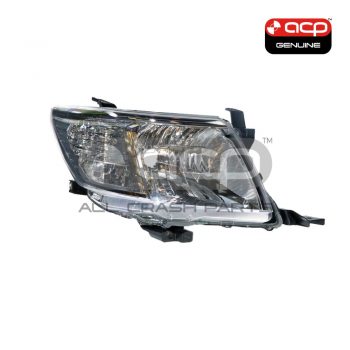 Head Lamp Drivers Side Genuine suits Toyota Hilux 2011 to 2015