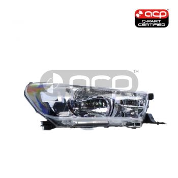 Head Lamp Drivers Side Certified suits Toyota Hilux 2015 On