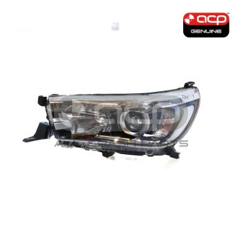 LED Head Lamp Passenger Side Genuine suits Toyota Hilux 120 Series 7/2015 to 5/2020