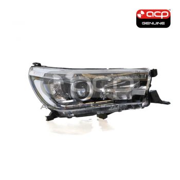 LED Head Lamp Drivers Side Genuine suits Toyota Hilux 120 Series 7/2015 to 5/2020