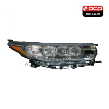 Halogen Head Lamp with Auto High Beam Driver Side Genuine Suits Toyota Kluger Grande GSU50R/GSU55R 2016 On