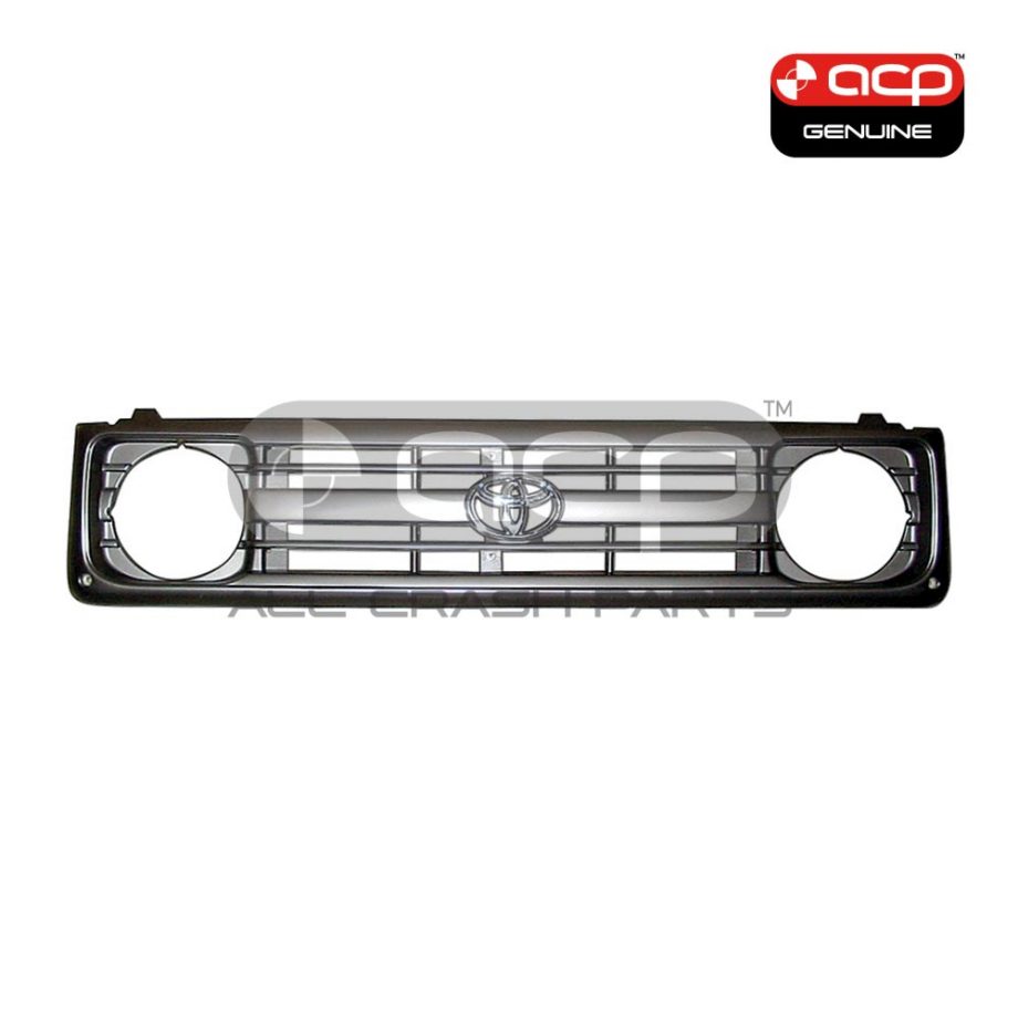 Black Grille Genuine suits Toyota Landcruiser 70/75 Series 1/1995 to 8/1999