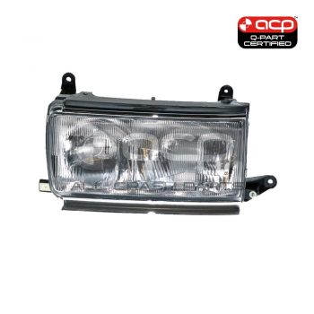 Head Lamp Passenger Side Certified Suits Toyota Landcruiser FZJ80R/HDJ80R/HZJ80R 1990 to 1998