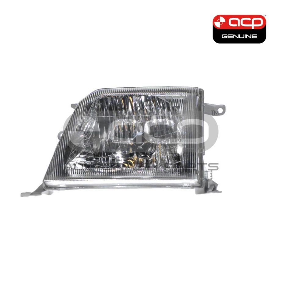 Head Lamp Passenger Side Genuine Suits Toyota Prado 95 Series 1999 to 2002