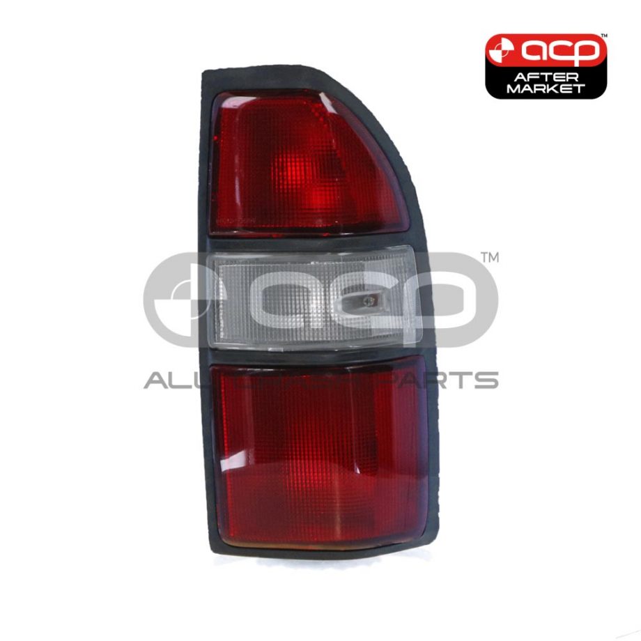 Red/Clear Tail Lamp Drivers Side Aftermarket Suits Toyota Prado 95 Series 1996 to 1999