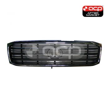 Black with Chrome Surround Grille Aftermarket suits Toyota Landcruiser 100 Series GXL 1/1998 to 8/2002