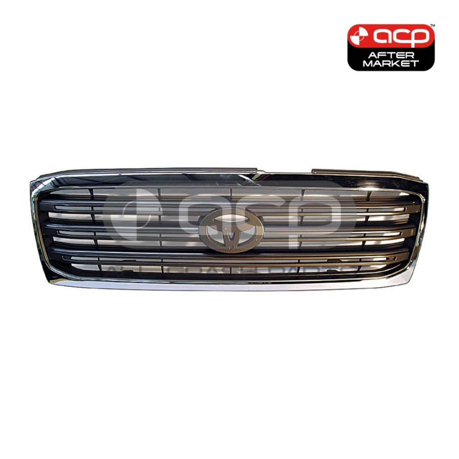 Chrome Grille Aftermarket suits Toyota Landcruiser 100 Series 8/2002 to 5/2005