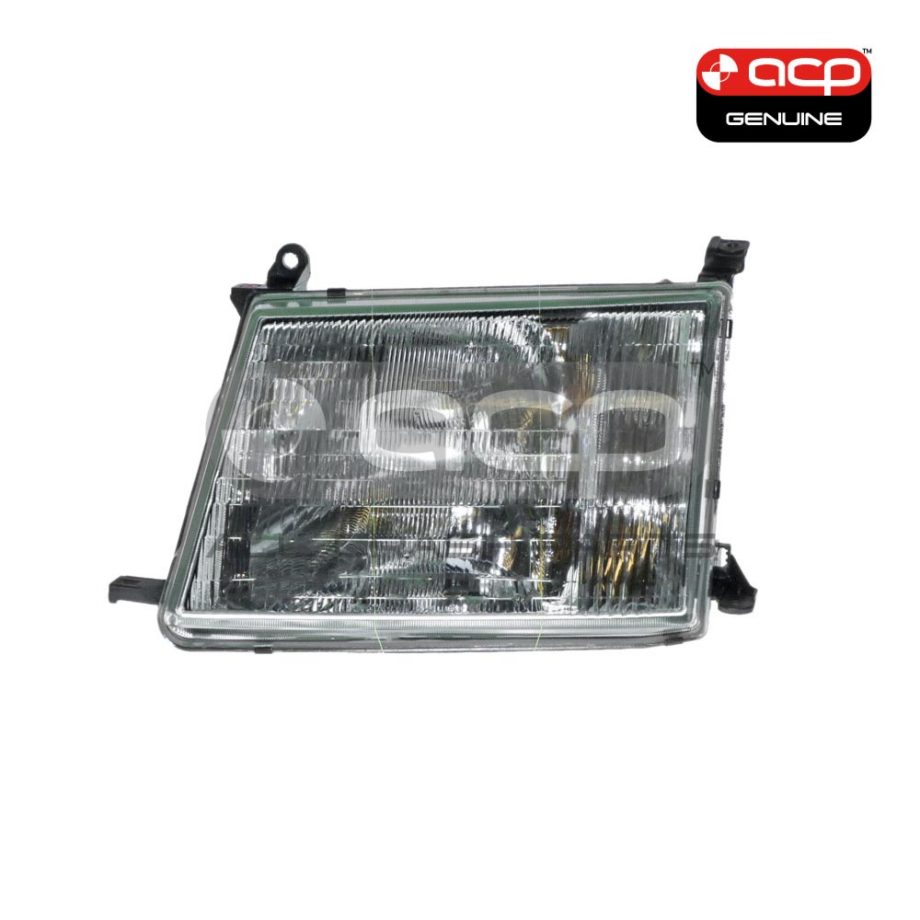 Head Lamp Passenger Side Genuine Suits Toyota Landcruiser 100 Series 1998 to 2005