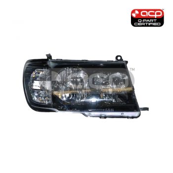 Performance Head Lamp Pair Certified Suits Toyota Landcruiser 100 Series 1998 to 2005