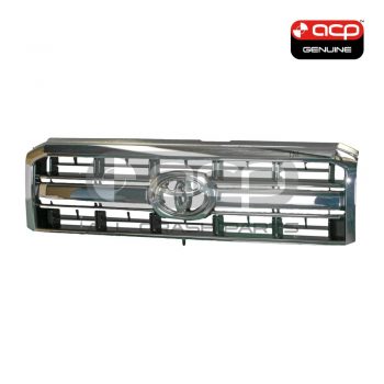 Chrome Grille Genuine suits Toyota Landcruiser 76/78/79 Series 1/2007 On