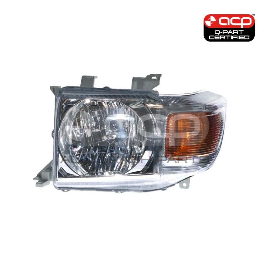 Head Lamp Passenger Side Certified suits Toyota Landcruiser 70 Series 2007 to 2016