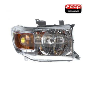 Head Lamp Drivers Side Genuine suits Toyota Landcruiser 70 Series 2007 to 2016