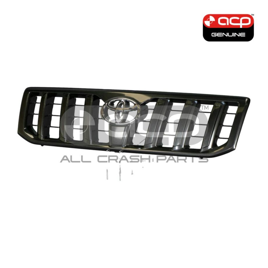 Silver Grille Genuine suits Toyota Prado 120 Series GX 9/2002 to 7/2009