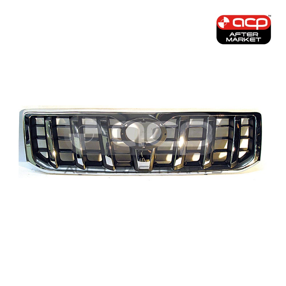 Chrome Grille Aftermarket suits Toyota Prado 120 Series GLX/VX/Grande 9/2002 to 7/2009
