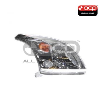 Halogen Head Lamp Drivers Side Genuine Suits Toyota Prado 120 Series 2002 to 2009