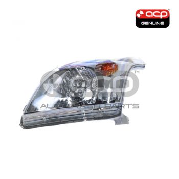 Halogen Head Lamp Passenger Side Genuine Suits Toyota Prado 120 Series VX/Grande 2007 to 2009