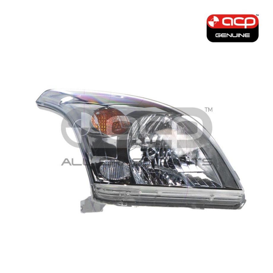Halogen Head Lamp Drivers Side Genuine Suits Toyota Prado 120 Series VX/Grande 2007 to 2009