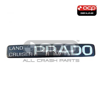 Tail Gate Emblem Genuine Suits Toyota Prado RZJ120R / GRJ120R / KDJ120R 2002 to 2009